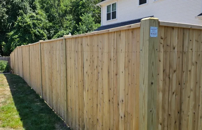 Cedar fence benefits - North Smithfield Fence